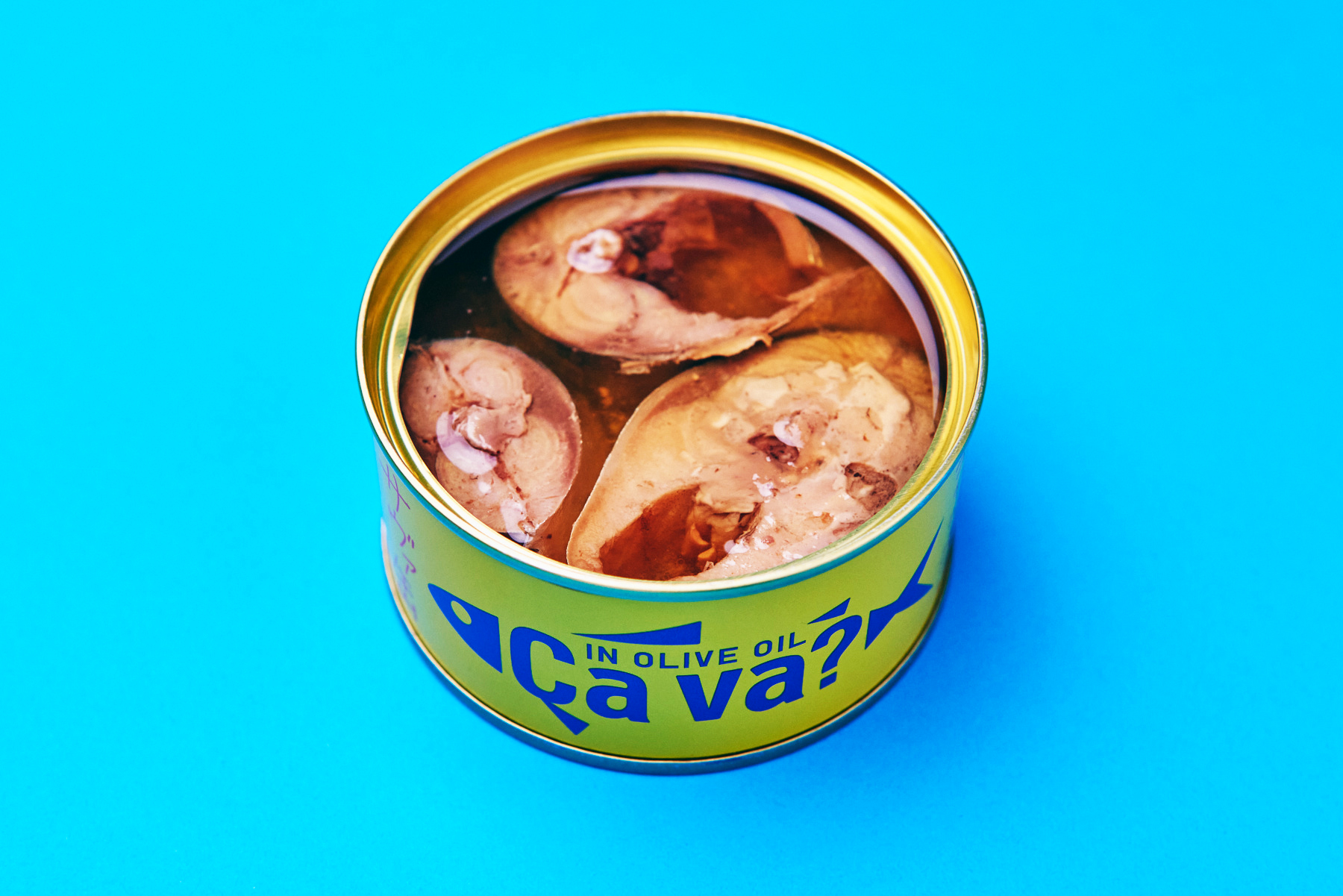 国産サバのオリーブオイル漬け　サヴァ缶