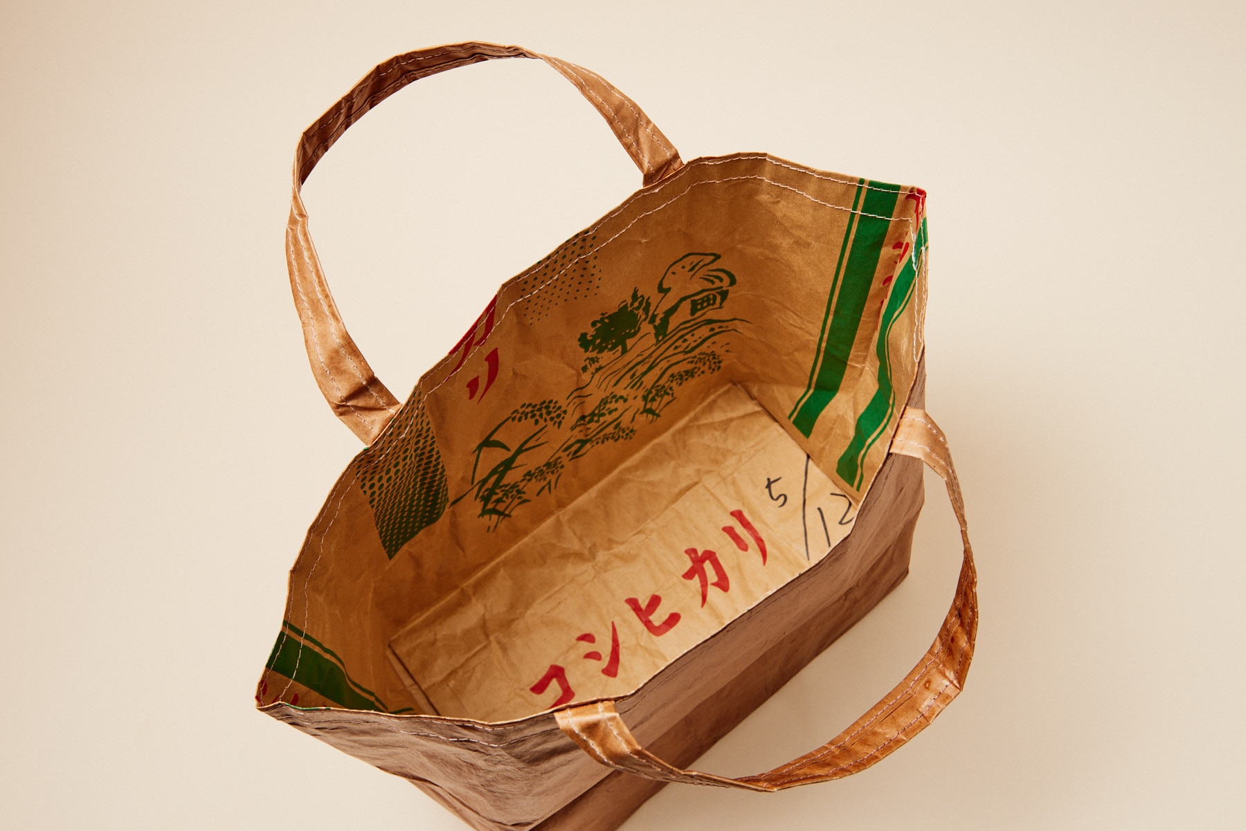 米袋バッグ「お袋さん」柿渋