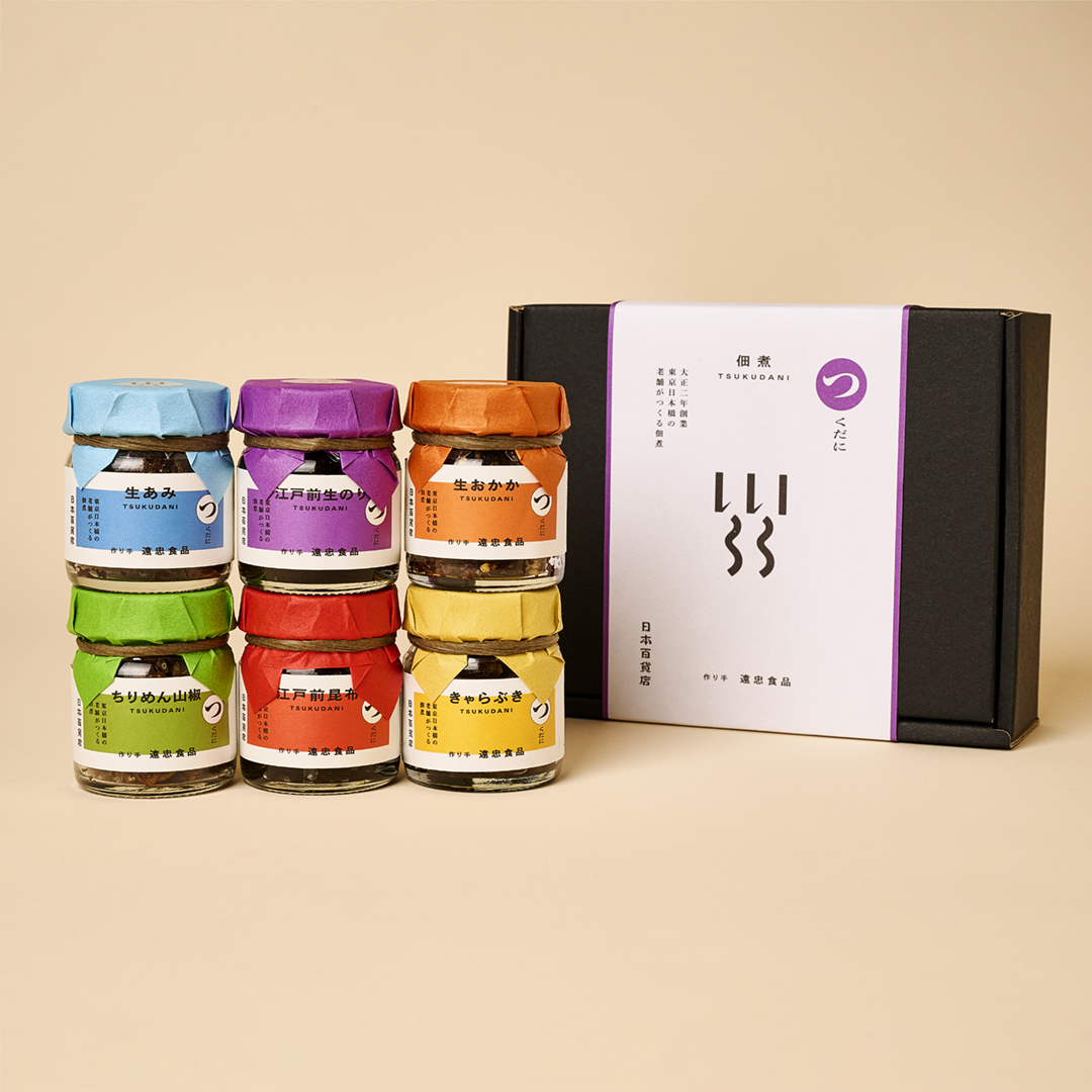 佃煮6個BOX 詰め合わせ