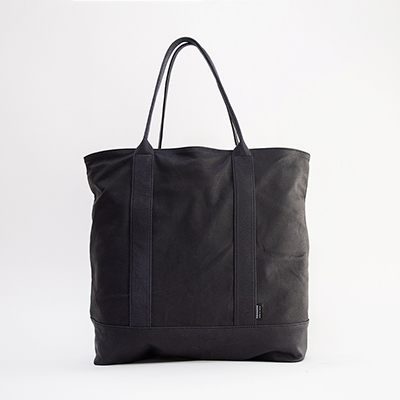 WASHABLE TOTE -L- (TOWARU SERIES) Black