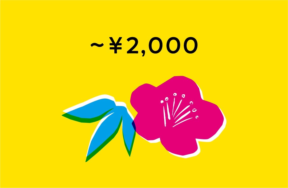 ~￥2,000