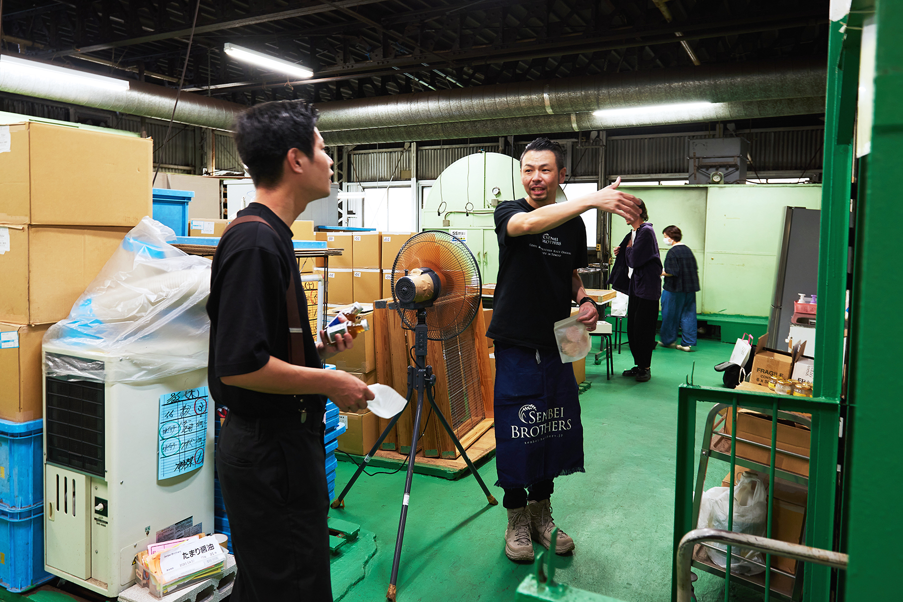 伊良コーラ SENBEI BROTHERS 日本百貨店 バイヤー日暮 工場インタビュー